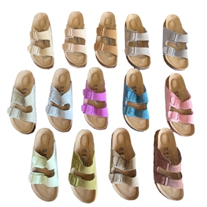<span class=keywords><strong>Sandales</strong></span> en <span class=keywords><strong>cuir</strong></span> de vachette de qualité supérieure, technologie allemande, avec soutien orthopédique de la voûte plantaire, fabriquées à la main, en <span class=keywords><strong>cuir</strong></span> véritable, service OEM - Product Image 2