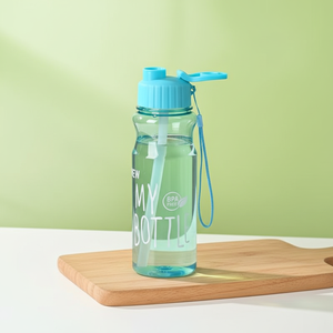 Bouteille d'eau transparente Portable Sport tasse pour boire des outils de cuisine 500ML bouteille d'eau pour l'école Gym voyage fille garçon - Product Image 1