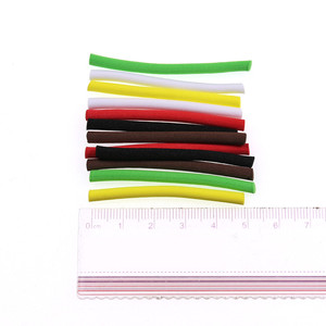Cilindri in schiuma Eva da 4/6/8mm per la costruzione di mosche palo per paracadute Booby Fly Eyes tramoggia materiale per la costruzione di mosche verde rosso bianco - Product Image 4