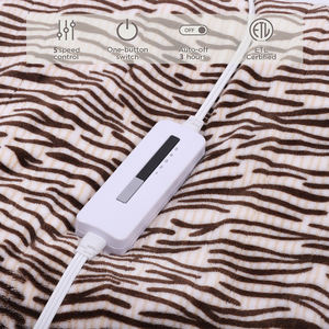 <span class=keywords><strong>Manta</strong></span> calefactable lavable de franela multifuncional usable suave y cálida con 5 niveles de calefacción lavables para oficina interior - Product Image 3