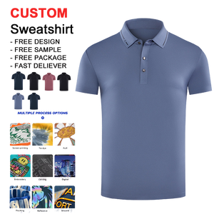 High Quality Wholesale Branded 100% Cotton Custom Casual Polo Shirt Embroidery Logo Business Casual Office Golf Men's Polo Shirt