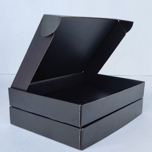 Boîtes d'expédition en carton ondulé à trois couches en gros pour l'emballage logistique express, accessoires vestimentaires carrés avec pelliculage brillant - Product Image 4