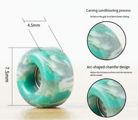 Roue de ponçage professionnelle pour skateboard, mélange de couleurs, 7,5*4,5 mm, 4 pièces/ensemble