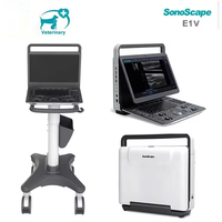 Machine à ultrasons vétérinaire Sonoscape e1v pour machine à ultrasons portable pour animaux doppler couleur vétérinaire