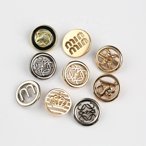Nhà Máy Bán buôn Chất lượng cao High End Vàng nút nhà sản xuất vàng kim loại may nút cho hàng may mặc - Product Image 5