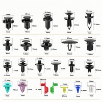 725 pièces 23 types de clips de fixation en plastique pour voiture ensemble de clips universels en plastique pour véhicule ensemble de rivets de fixation pour voiture panneau de porte pince mixte