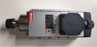 Moteur de broche CNC à haute dureté et grande capacité de charge, refroidi par air, 6KW, haute vitesse, roulement BT30/BT40, fonctionnement fluide pour l'acier inoxydable