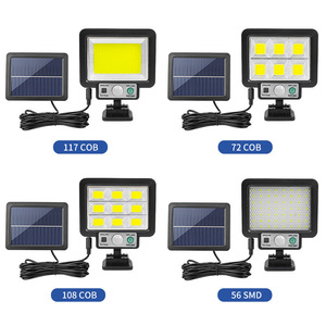 Lámpara LED Solar de 20W con Sensor de Movimiento, para Jardín, Garaje, Exterior, Impermeable, con Control Remoto - Product Image 5