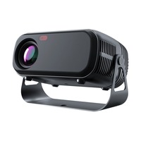 Projecteur OEM 1080p FHD, prise en charge vidéo BT WiFi, 180 ANSI Lumens, Home Theatre intelligent Android 13, haut-parleurs intégrés, compatible 3D, portable