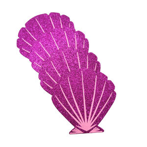 Vente en gros de couvre-tétons autocollants jetables en forme de coquille rose brillant Pasties Accessoires intimes à la mode Rallonges de <span class=keywords><strong>soutien</strong></span>-<span class=keywords><strong>gorge</strong></span> - Product Image 1