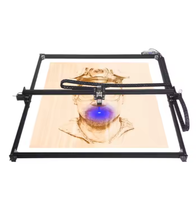 100*100cm grande surface bricolage CNC Machine de découpe Laser 2.5W Laser pour bois et métal Supports LAS DST DXF PLT Formats graphiques