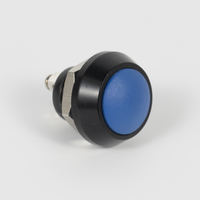 Interrupteur momentané en métal de 12 mm, NO 3A, en acier inoxydable, étanche IP65, bouton poussoir pour démarrage automobile