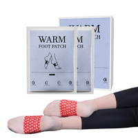Patchs de pieds jetables coussin chaud instantané nouveau réchauffeur passé compresse chaude chaleur activée par l'air