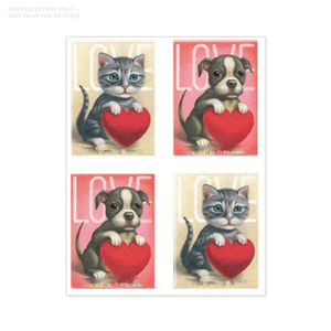 Estampillas y Pegatinas Originales de Correo Permanente de EE. UU. 2023 con Diseño de Gatos y Perros, <span class=keywords><strong>para</strong></span> Bodas, Cumpleaños, Regalos y Envíos Individuales - Product Image 6