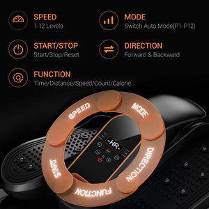 Mini ejercitador de Pedal de bicicleta elíptica TUDEEN debajo del escritorio máquina de Fitness para personas mayores trabajo desde casa ABS y Material de acero - Product Image 6