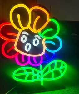 Tùy chỉnh DIY Led Neon ký chữ đa-màu 50x50cm trang trí ánh sáng ban đêm cho các nhà hàng khách sạn thương mại không gian - Product Image 2