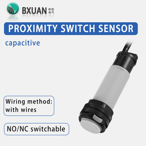 Bxuan cho M18 xi lanh ba dây 12-24VDC điện dung <span class=keywords><strong>Proximity</strong></span> chuyển đổi cảm biến NPN PNP cảm biến với 8 mét Khoảng cách phát hiện - Product Image 2