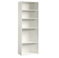 Combohome Bibliothèque à 5 Étagères, Étagère à Livres Personnalisée, Étagère à Livres PersonnaliséeB, Bibliothèque en Bois Blanc