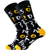 Chaussettes de sport en coton avec logo personnalisé, fabriquées en usine, avec boîte cadeau
