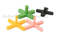 Entretoise de carreaux en croix au design moderne avec poignée Accessoires de système de nivellement de carreaux en plastique PE Croix de carreaux de décoration intérieure