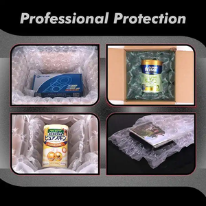 HDPE màng bảo vệ cạnh bảo vệ làm mất hiệu lực điền vào bong bóng đệm không khí cuộn bọc bao bì cho vận chuyển và lưu trữ - Product Image 2