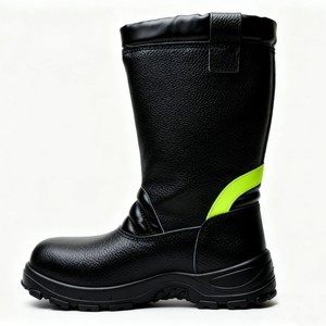 รองเท้าบูทนิรภัยหุ้มข้อสูง ป้องกันน้ำมัน ป้องกันไฟฟ้าสถิต ป้องกันการเจาะทะลุ สำหรับผู้ชาย เหมาะสำหรับงานกลางแจ้ง งานเหมือง - Product Image 2