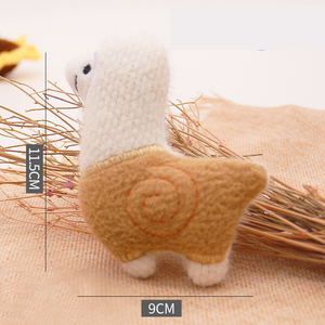 Wholesale Cute <b>Plush</b> Panda Alpaca Modeling Interactive Organic Catnip Chew Toy for <b>Cats</b> <b>Cat</b> Play Toy with Cartoon Animal Design - Product Image 5
