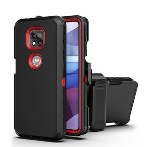 เคสโทรศัพท์<span class=keywords><strong>2</strong></span> In 1ลายหุ่นยนต์กันกระแทก,เคสกันกระแทกพร้อมคลิปหนีบเข็มขัดสำหรับ Moto G Power 2021 - Product Image 2