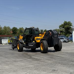 18 מ 'גובה הרמה 5t קיבולת עומס מקסימלי דיזל-מופעל צמיגים מוצקים טלסקופי בום מלגזה משאית - Product Image 4