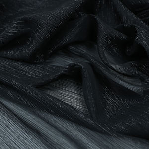 Vente chaude doux respirant brillant soie mousseline de soie tissu pour filles foulards voiles fond tissu décoratif - Product Image 2