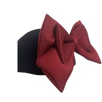 Gorro para Casco de Esquí con un Lindo Lazo Grande, Estilo de Dibujos Animados, Cálido, de Fibra Acrílica, Cortavientos, para Snowboard, Esquí, Ciclismo, Parapente