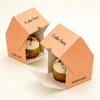 Kotak Kemasan Makanan Murah Berkualitas Pabrik, Cetak Digital, Film Matte, Kotak Hadiah Kue, Kemasan Kue Kering, Cupcake, Cookie