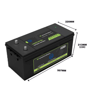 Batterie de camion N150 12V 150Ah haute performance pour démarrage de camion, bateau, stockage solaire - Product Image 2