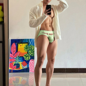 Slip Bikini Sexy Traforato per Uomo, Mutande in Cotone Comode, Jockstrap Maschile, Intimo Traspirante, Perizoma Bikini - Product Image 2