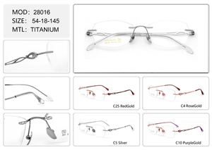 <span class=keywords><strong>Gafas</strong></span> <span class=keywords><strong>de</strong></span> Moda sin Montura, Montura Óptica Económica, <span class=keywords><strong>Gafas</strong></span> <span class=keywords><strong>de</strong></span> Titanio Nuevas para Mujer - Product Image 6