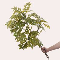 Simulierte lackierte Holz-Kunststoff-Einzelschlauchblumen in Frühlingsfarben für Abschlussfeiern, Wohnzimmer, Esstisch und Zuhause