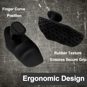 Ergonomic Anti Slip Workout <strong>Grips</strong> Rubber <strong>Gloves</strong> for Weight Lifting Pull-Ups Gym Training Exercise Hand Protector - Product Image 3