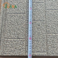 Panneau mural extérieur imperméable décoratif, panneaux sandwich en PU de 16 mm pour maison