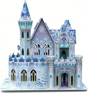 Puzzle 3D Ice Castle 62 pièces, kit d'artisanat artistique pour débutants, pour enfants et adultes - Product Image 1