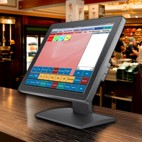 Dépanneur 17 ''Jusqu'à écran large POS Machine tactile personnalisée 17'' Système EPOS Caisse enregistreuse