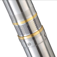 Pompe submersible pour puits profonds TSD, pompes à eau en acier inoxydable de 3/4 pouces pour usage industriel, d'irrigation et domestique, étanche IP68