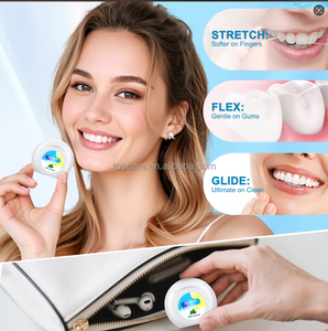 Dental Floss Limpeza de dentes profundos Fácil de usar Oral Care Shred Resistant 50m Floss Slides Smoothly Plaque Remover Tooth Flosser - Product Image 3
