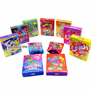En Stock 100 Pièces Sachets Mylar Découpés 3.5g Anti-Odeur en Formes Assorties pour Emballages de Comestibles avec Boîtes - Product Image 1