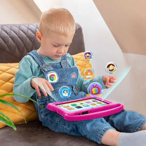 Good Gifts For Kids <b>7</b> Inch Kids Android 15 4+64GB Educational School Learning <b>Tablet</b> Wi-Fi OEM Anti-Drop Protective Case For - Product Image 5