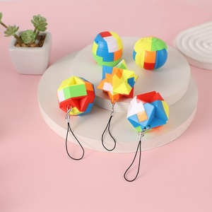 Coffret de Puzzles Éducatifs et de Loisirs pour Enfants, Mini-Kit <span class=keywords><strong>Kongming</strong></span> Luban à Assembler, en Matériau PP, Cadeau Anti-Anxiété pour 0-24 Mois - Product Image 2