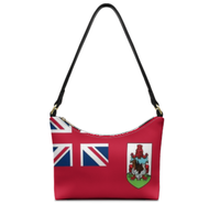 Sac à bandoulière imperméable avec drapeau des Bermudes, sac à main à poignée supérieure pour le travail, les voyages et les tenues quotidiennes