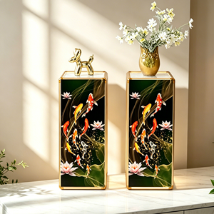 Supporto Decorativo per Scatola Luminosa in Stile Cinese Tradizionale, <span class=keywords><strong>Piedistallo</strong></span> per Vaso di Fiori - Product Image 6