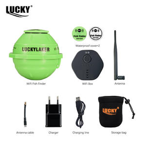 Buscador de Peces Inalámbrico LUCKY con <span class=keywords><strong>Sonar</strong></span>, Resistente al Agua IP68, 15 Horas de Duración de la Batería, Doble Uso Día/<span class=keywords><strong>Noche</strong></span>, Rango de Detección de 0.6-45m - Product Image 5