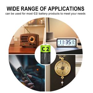 IILEER Baterías Cilíndricas Recargables de Iones de Litio C2 de Gran Capacidad, 3000mAh 4995mWh 1.5V para Juguetes - Product Image 6