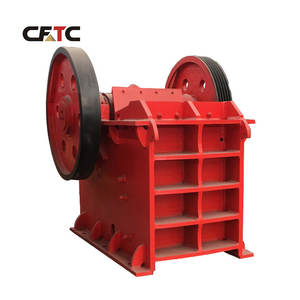 Concasseur à mâchoires PE 400 X 600 pour pierres de montagne avec moteur et roulement - Broyeur de pierres minières à vendre - Product Image 1